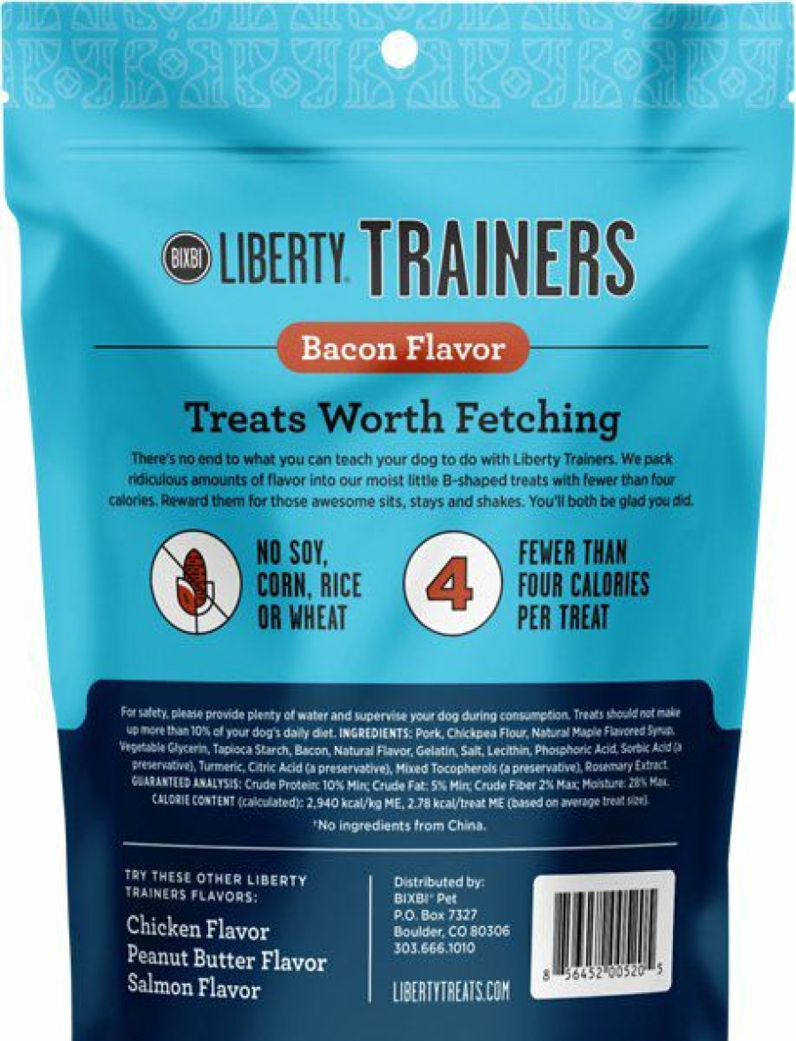 Soft & Chewy Treats * | Bixbi Liberty Trainers Bacon Flavor Grain-Free Dog Treats Outlet