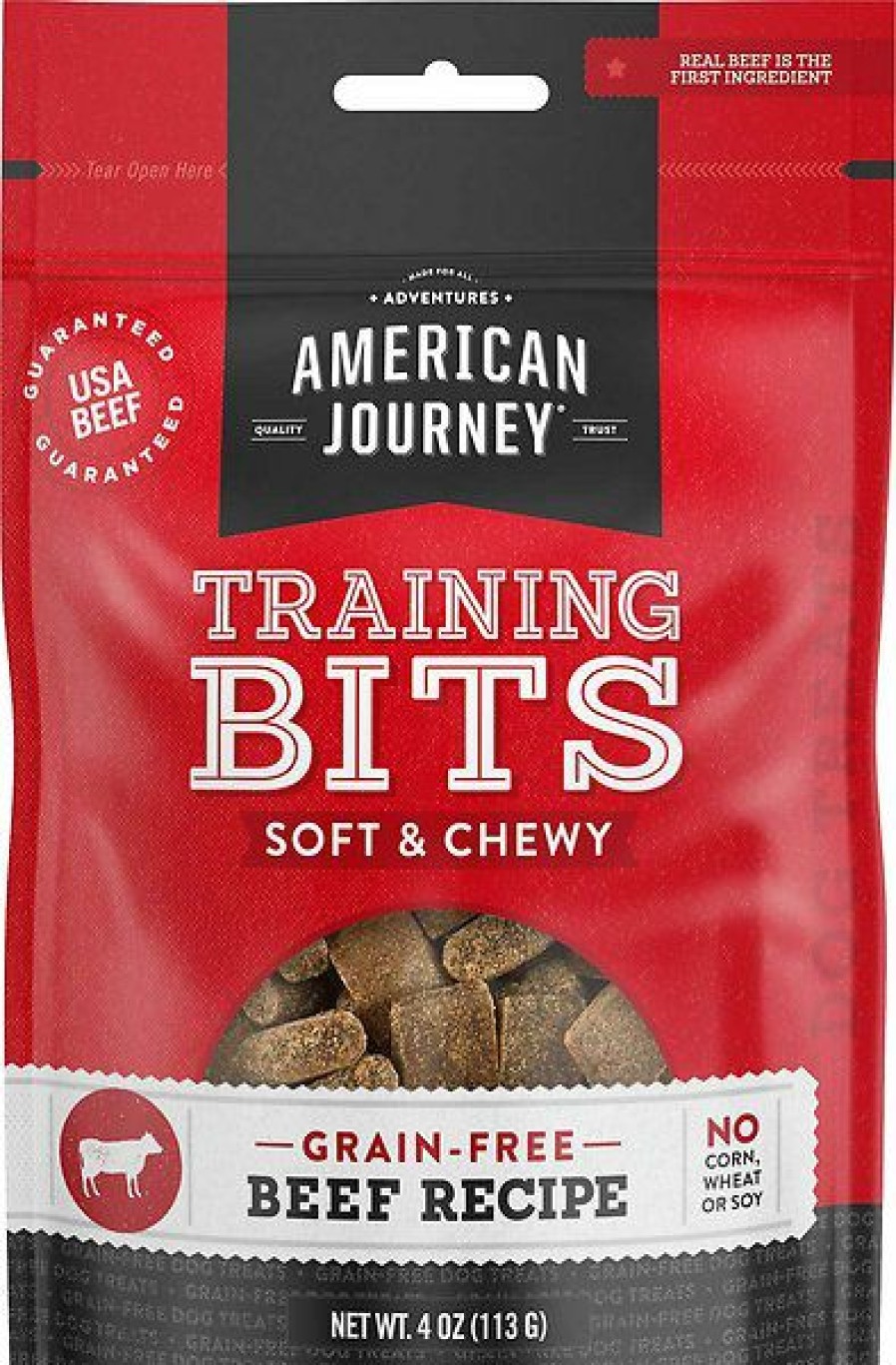 Soft & Chewy Treats * | Bundle: American Journey Beef Recipe Grain-Free Soft & Chewy Training Bits Dog Treats, 4-Oz Bag + American Journey Chicken Recipe Grain-Free Soft & Chewy Training Bits Dog Treats, 4-Oz Bag Clearance