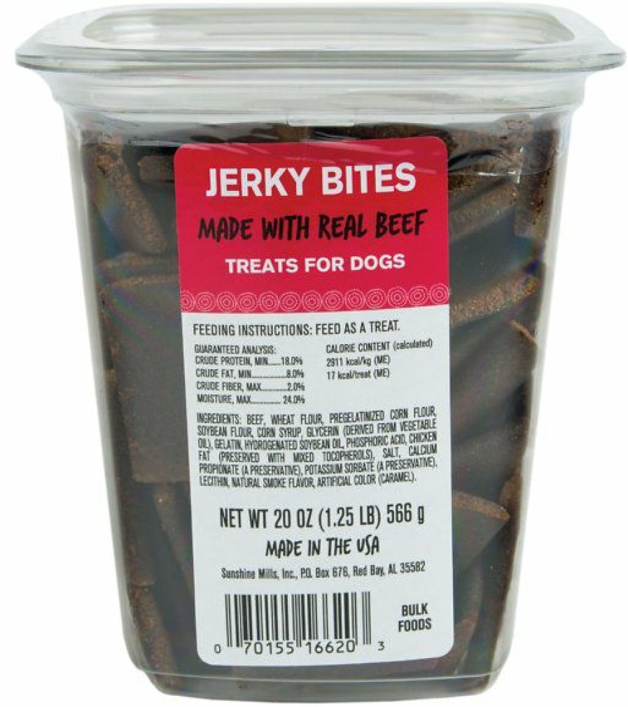 Soft & Chewy Treats * | Meaty Treats Jerky Bites Soft & Chewy Dog Treats, 20-Oz Canister Outlet