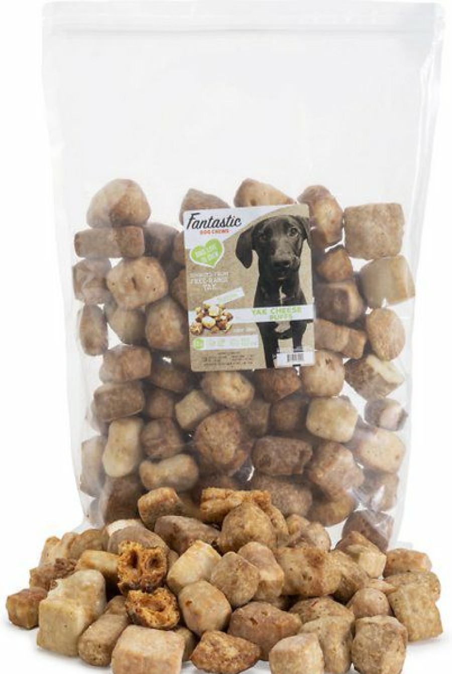 Bones & Natural Chews * | Fantastic Dog Chews Yak Cheese Puffs Grain-Free Dog Treats, 2-Lb Bag Outlet