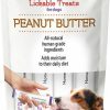 Soft & Chewy Treats * | Cafe Nara Peanut Butter Flavored Lickable Dog Treats, 2-Oz Bag, 4 Count Cafe Nara Outlet