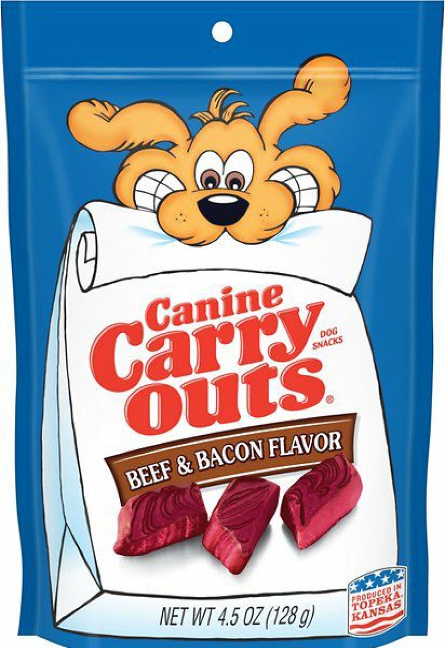 Soft & Chewy Treats * | Canine Carry Outs Beef & Bacon Flavor Dog Treats Discount