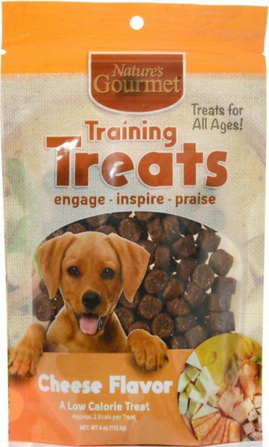 Soft & Chewy Treats * | Nature'S Gourmet Cheese Flavor Dog Training Treats, 4-Oz Bag Clearance