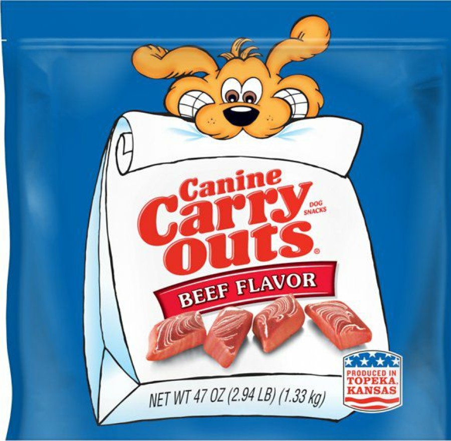 Soft & Chewy Treats * | Canine Carry Outs Beef Flavor Dog Treats Discount