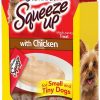 Soft & Chewy Treats * | Hartz Delectables Squeeze Up Chicken Dog Lickable Treats, 0.5-Oz Pouch, Case Of 32 Discount