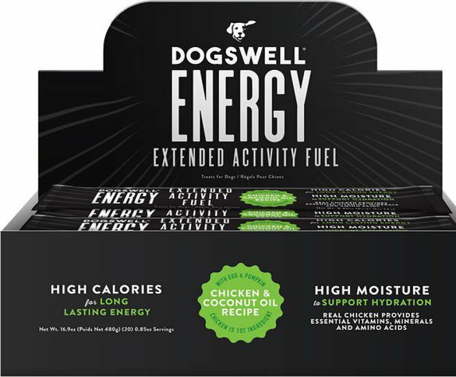 Soft & Chewy Treats * | Dogswell Energy Extended Activity Fuel Chicken & Coconut Oil Recipe Grain-Free Lickable Dog Treats Sale