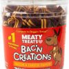 Soft & Chewy Treats * | Meaty Treats Bac'N Creations Bacon & Cheese Flavor Strips Soft & Chewy Dog Treats Outlet