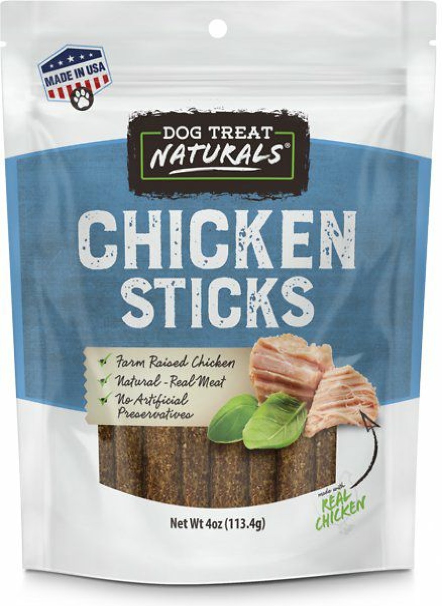 Soft & Chewy Treats * | Dog Treat Naturals Chicken Sticks Dog Treats, 4-Oz Bag Online