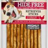 Soft & Chewy Treats * | Ruffin' It Chomp'Ems Hide-Free Chicken Sticks Dog Treats, 10 Count Online