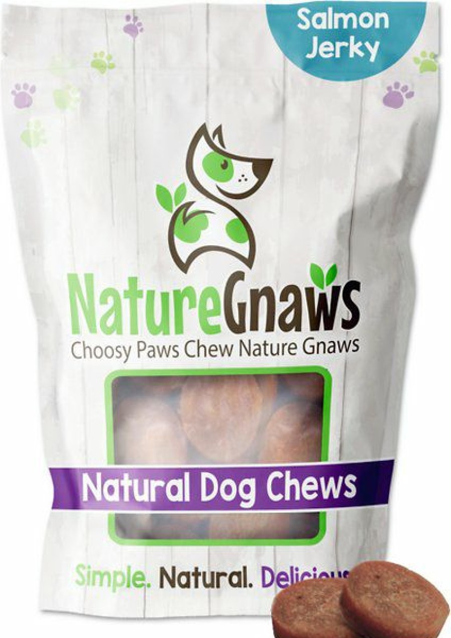 Soft & Chewy Treats * | Nature Gnaws Salmon Chew Grain-Free Dog Treats, 12-Oz Bag Online