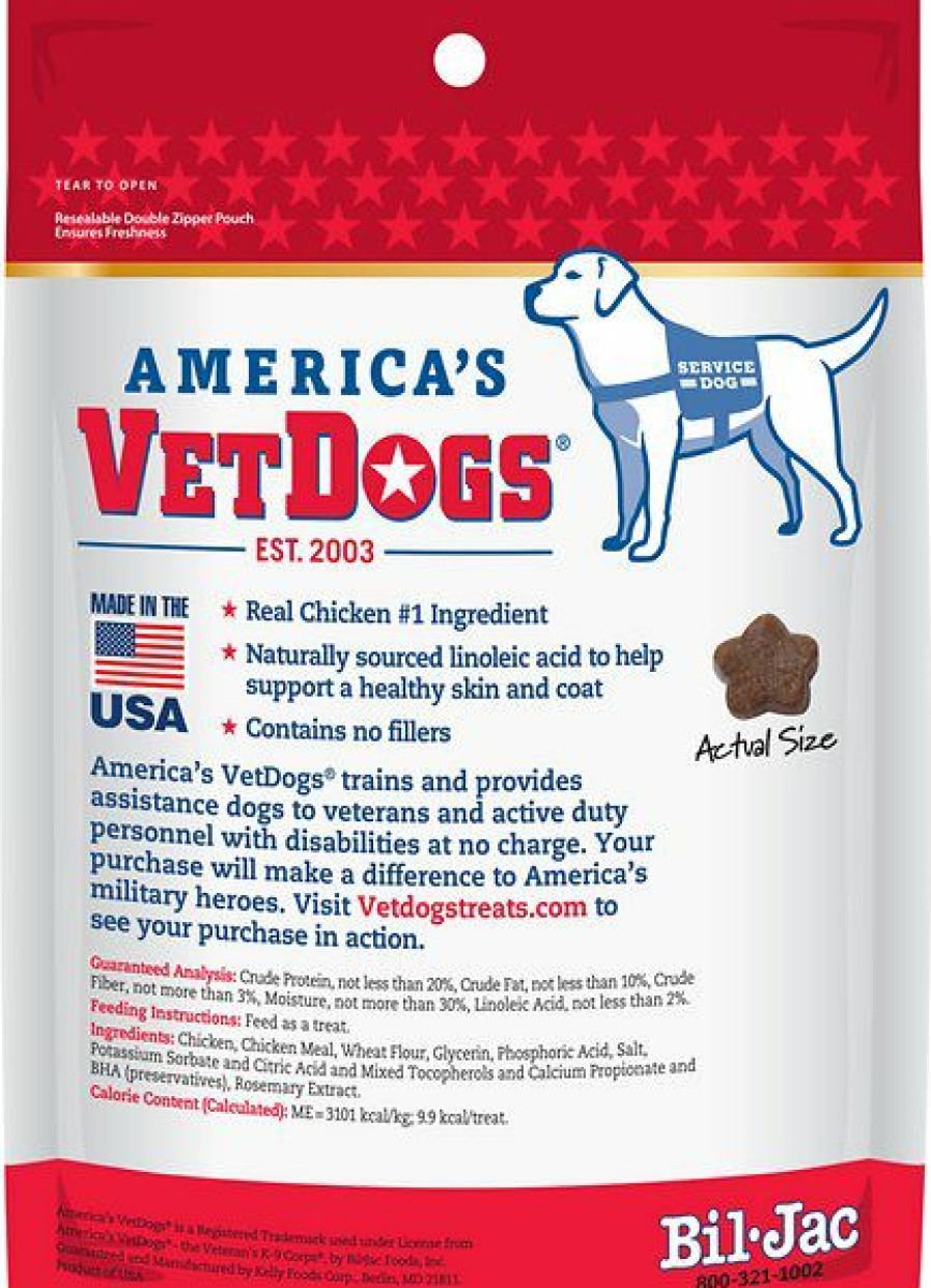 Soft & Chewy Treats * | Bil-Jac America'S Vetdogs Skin & Coat Dog Treats Discount