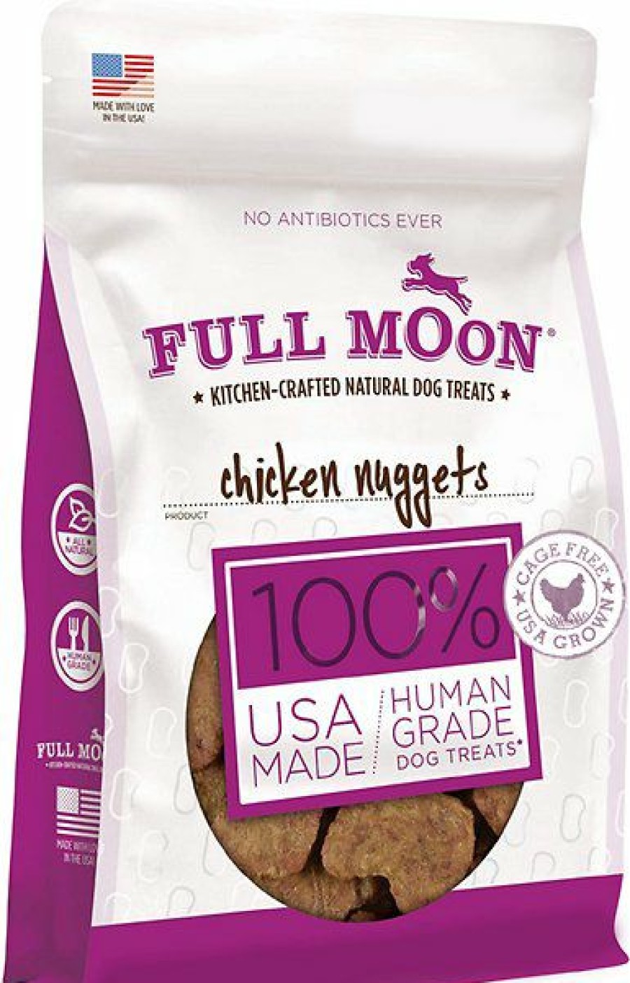 Soft & Chewy Treats * | Full Moon Chicken Nuggets Grain-Free Dog Treats Clearance