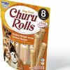 Soft & Chewy Treats * | Inaba Churu Rolls Chicken Recipe Grain-Free Soft & Chewy Dog Treats, 0.42-Oz, Pack Of 8 Sale