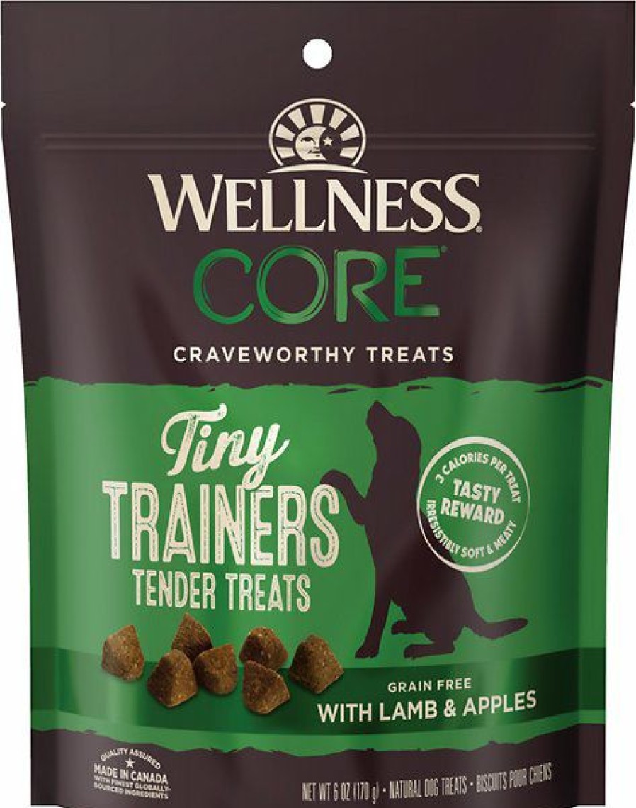 Soft & Chewy Treats * | Wellness Core Tiny Trainers Tender Treats Lamb Dog Treat, 6-Oz Bag Online