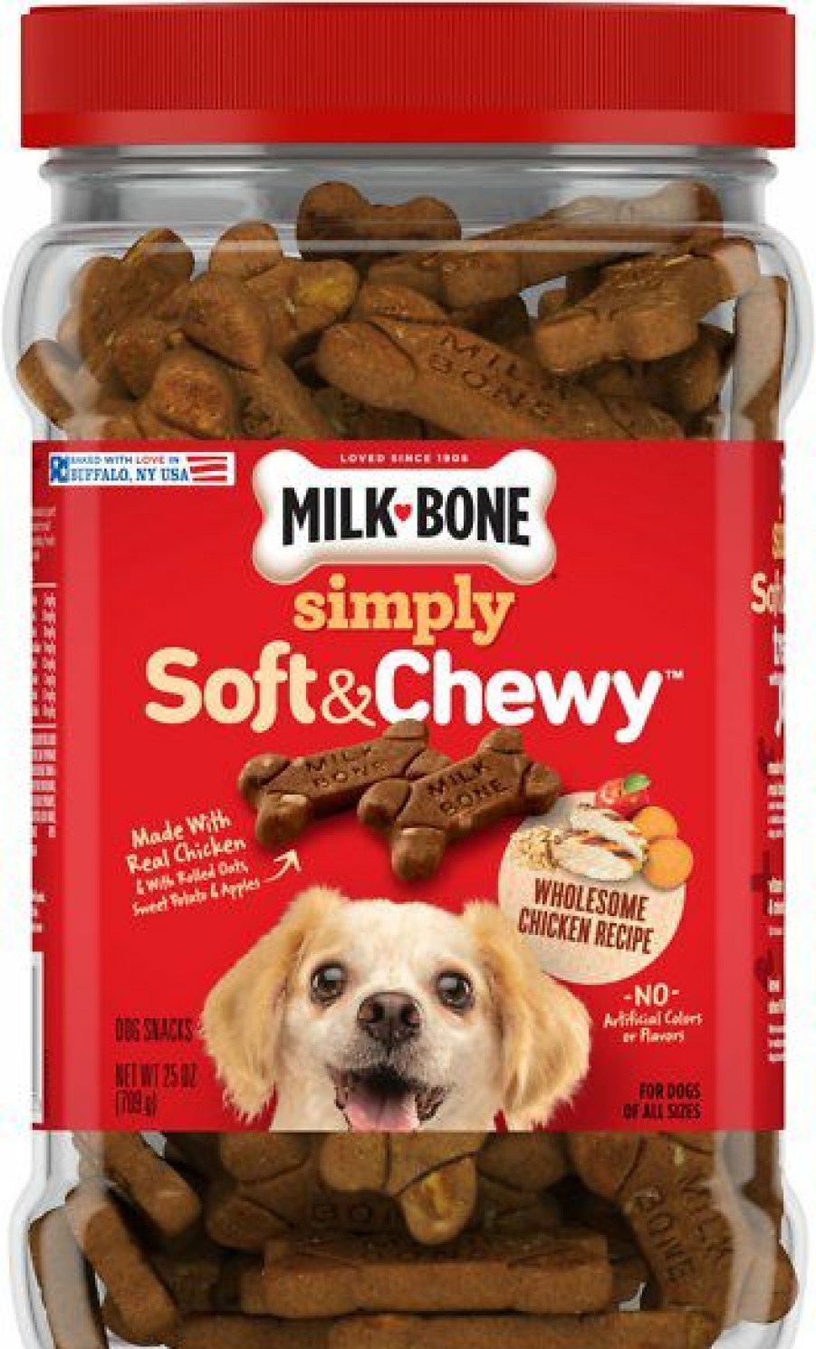 Soft & Chewy Treats * | Milk-Bone Wholesome Chicken Recipe Simply Soft & Chewy Dog Treats, 25-Oz Bag Discount