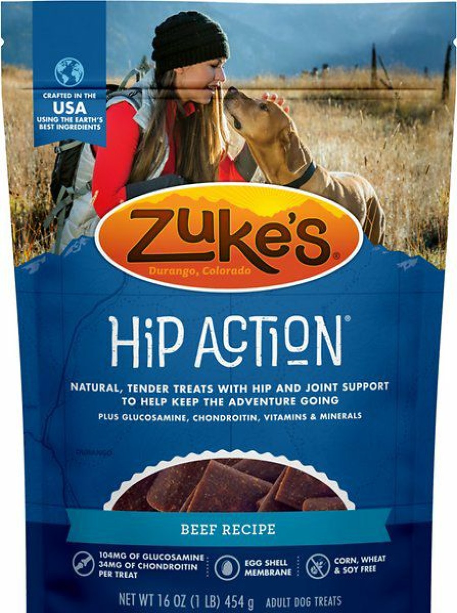 Soft & Chewy Treats * | Zuke'S Hip & Joint Beef Recipe Dog Treats Clearance