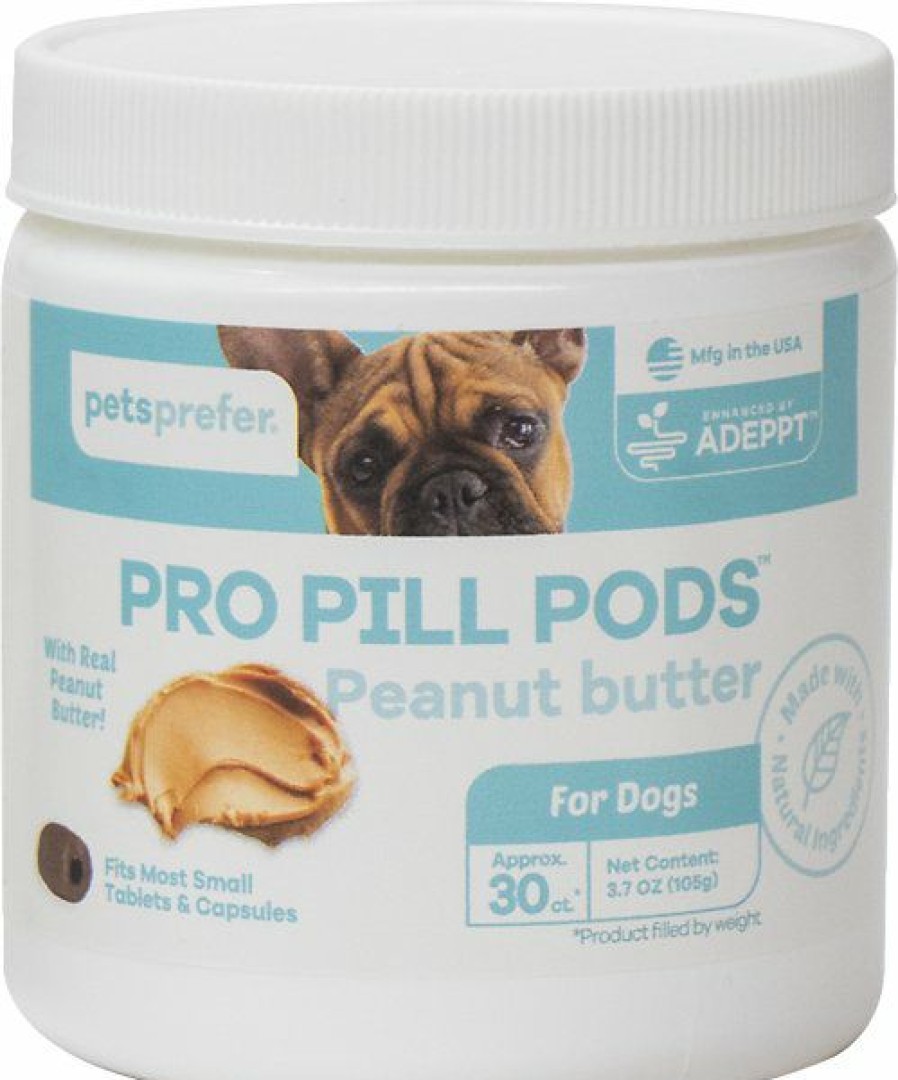 Soft & Chewy Treats * | Petsprefer Pro Pill Pods Small Peanut Butter Chicken Flavor Soft Chew Dog Treats, 30 Count Online