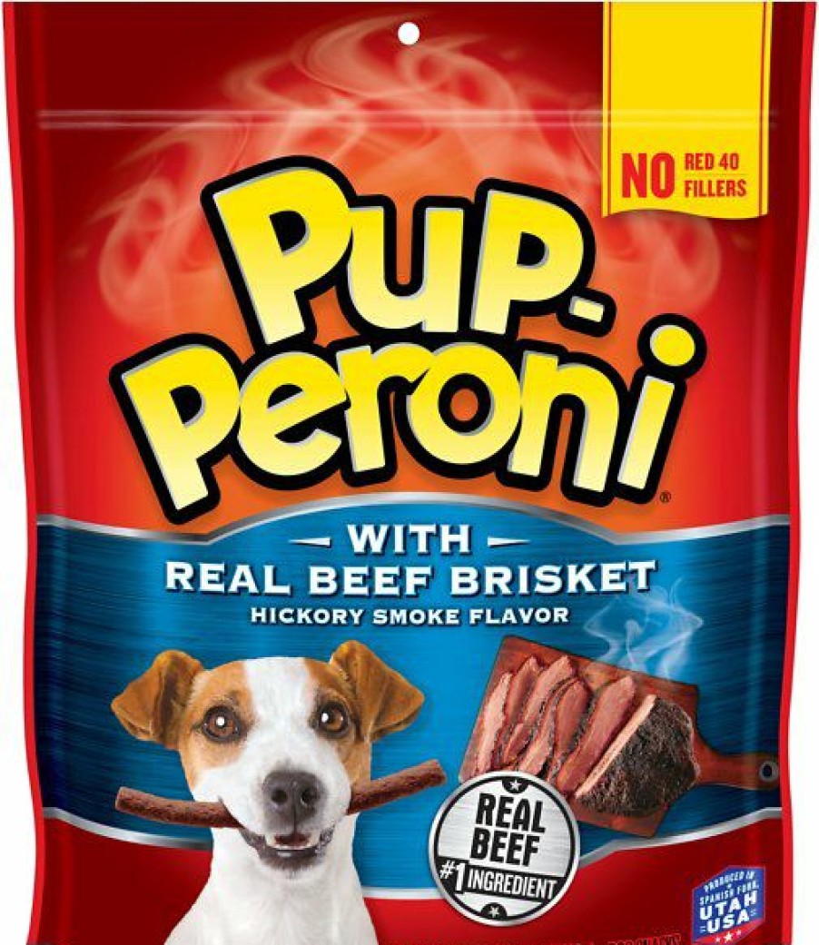 Soft & Chewy Treats * | Pup-Peroni Real Beef Brisket Hickory Smoke Flavor Dog Treats, 22.5-Oz Bag Online