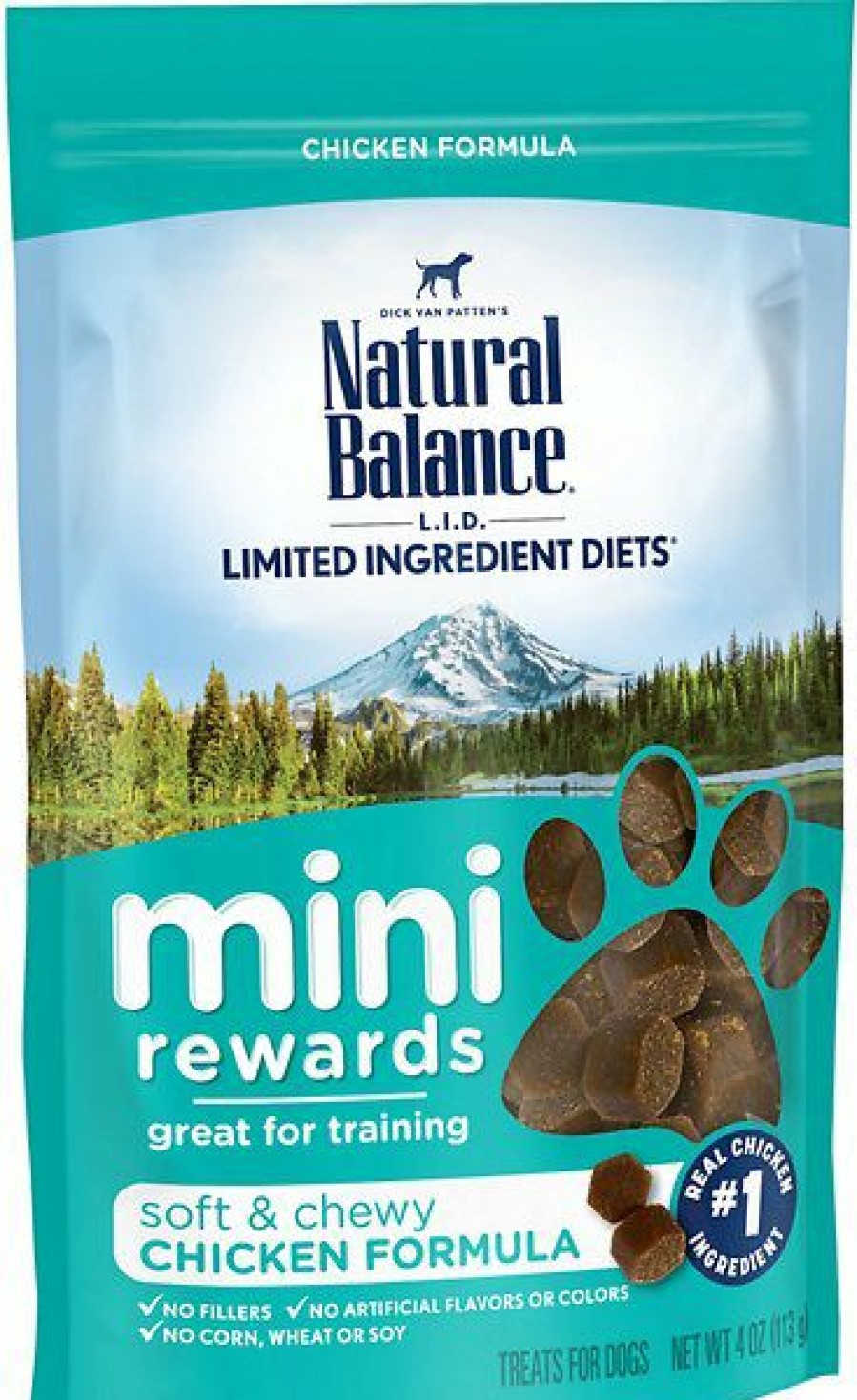 Soft & Chewy Treats * | Natural Balance Limited Ingredient Diets Mini-Rewards Chicken Formula Dog Treats Sale