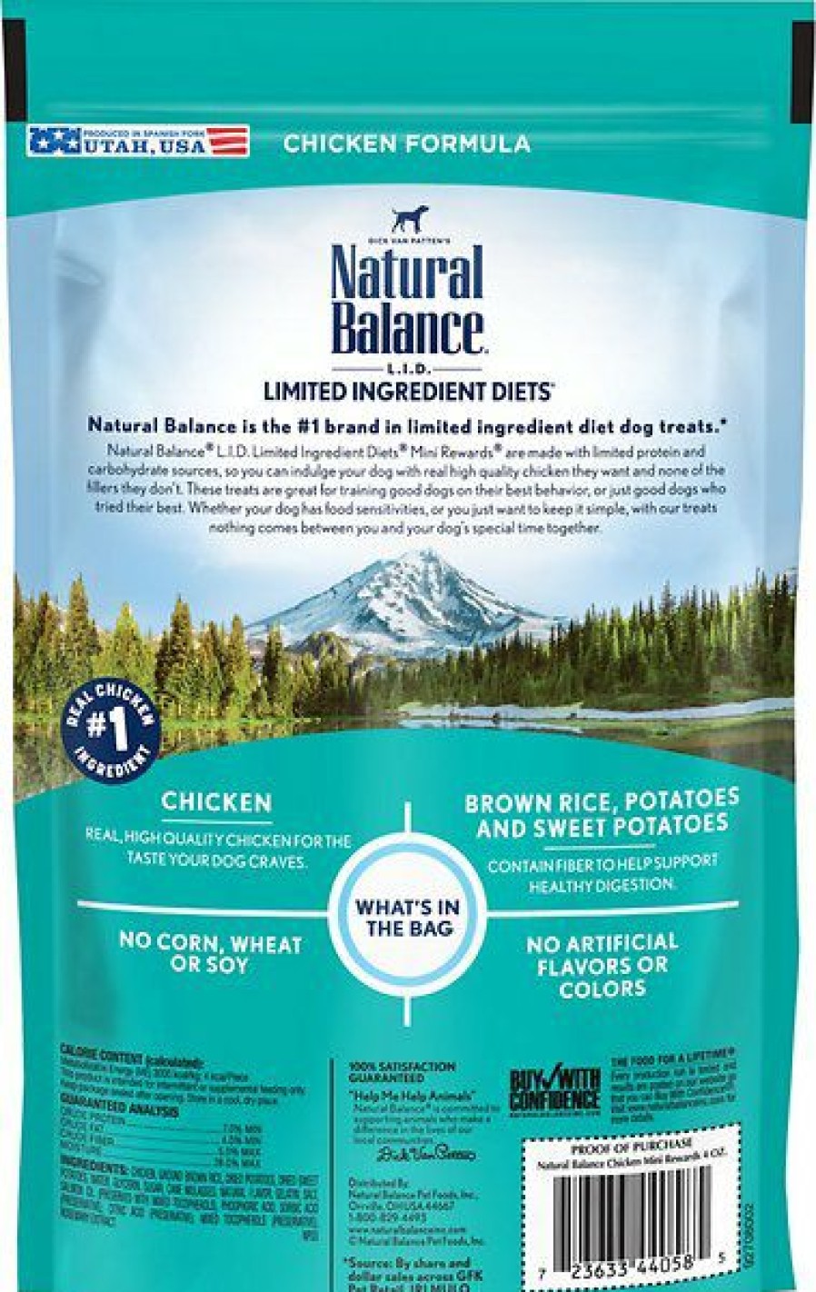 Soft & Chewy Treats * | Natural Balance Limited Ingredient Diets Mini-Rewards Chicken Formula Dog Treats Sale