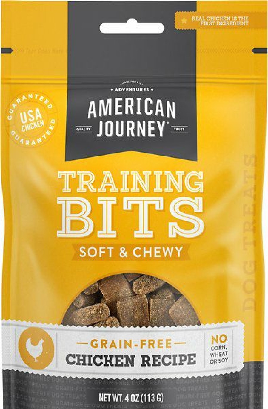 Soft & Chewy Treats * | American Journey Chicken Recipe Grain-Free Soft & Chewy Training Bits Dog Treats Outlet