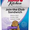 Soft & Chewy Treats * | Kong Kitchen Join The Club Sandwich Grain-Free Bacon, Turkey & Cheese Chewy Dog Treats, 7-Oz Box Online