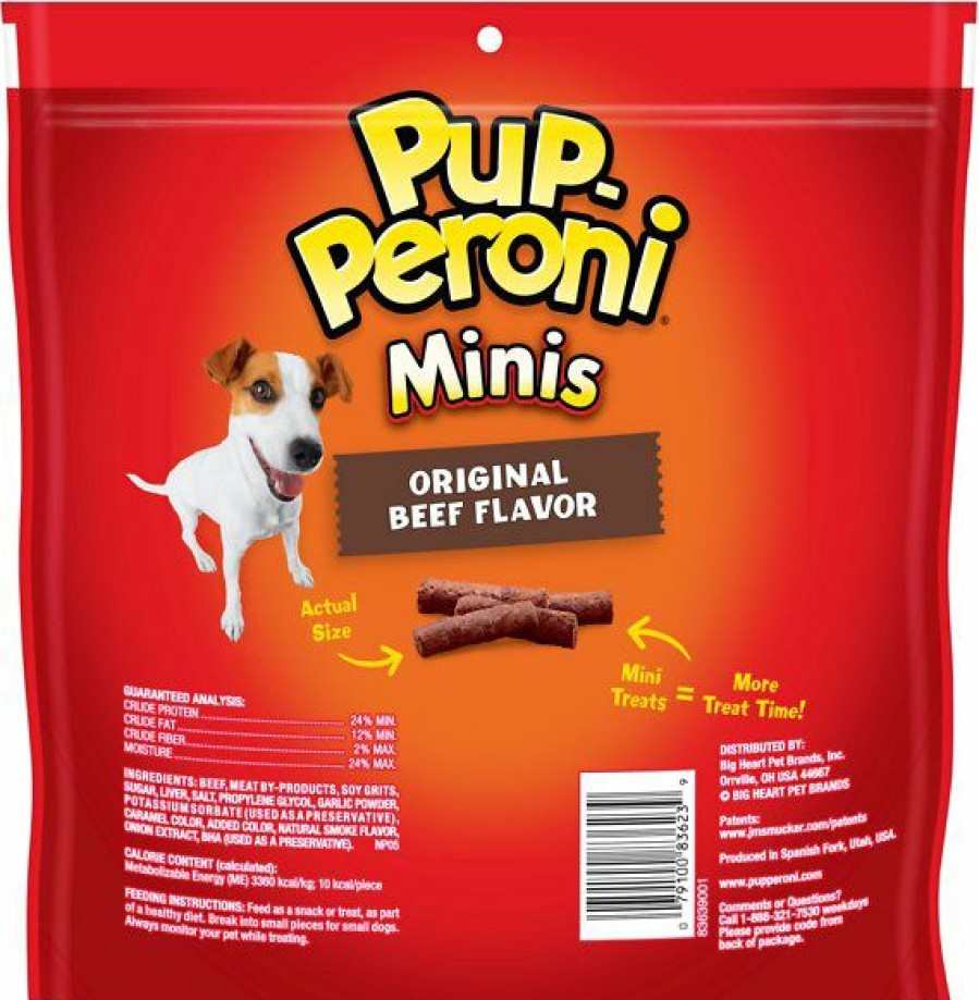 Soft & Chewy Treats * | Pup-Peroni Minis Original Beef Flavor Dog Treats, 22.5-Oz Bag Online