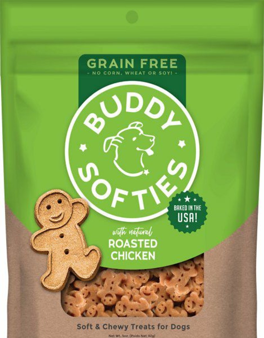 Soft & Chewy Treats * | Buddy Biscuits Grain-Free Soft & Chewy With Roasted Chicken Dog Treats Clearance