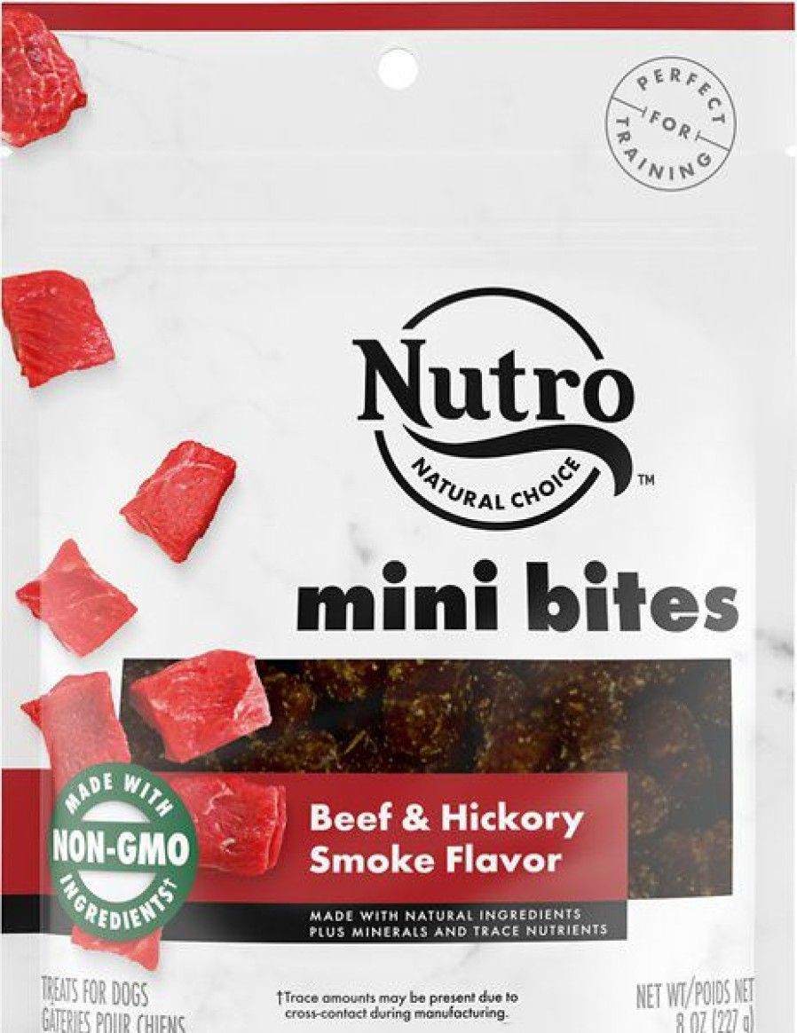 Soft & Chewy Treats * | Nutro Mini Bites Beef & Hickory Smoke Flavor Dog Treats Clearance