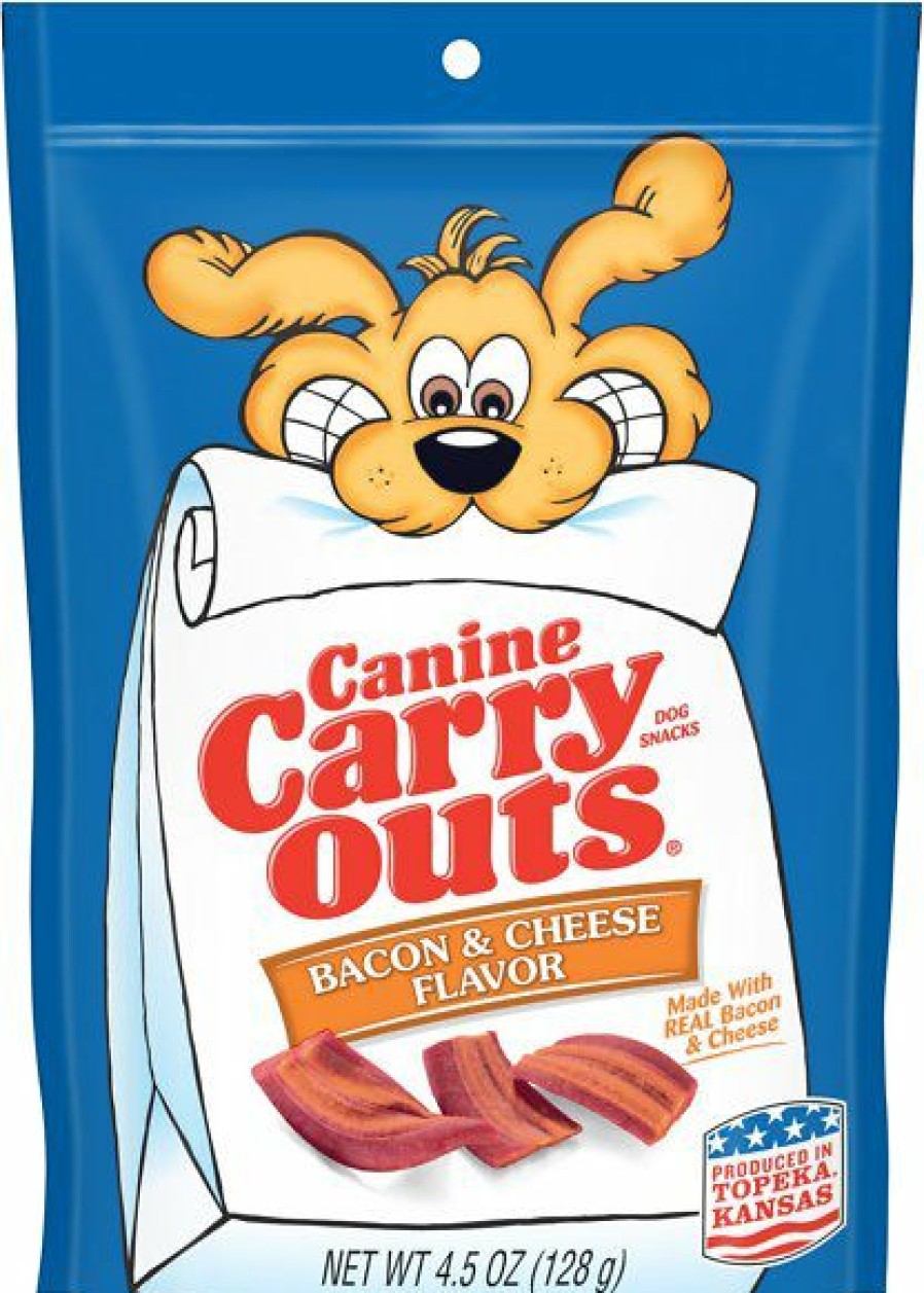 Soft & Chewy Treats * | Canine Carry Outs Bacon & Cheese Flavor Dog Treats Clearance