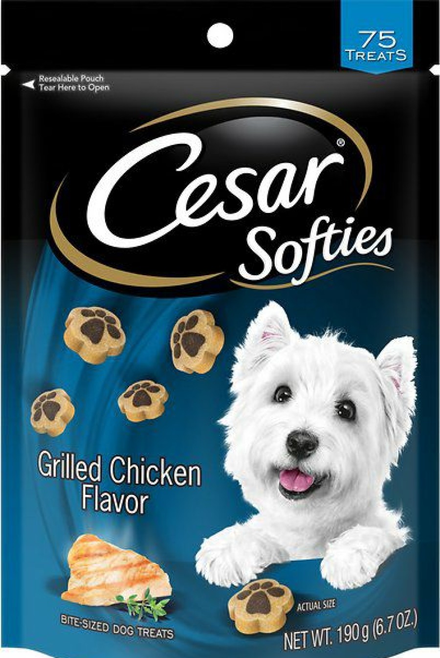 Soft & Chewy Treats * | Cesar Softies Grilled Chicken Flavor Dog Treats Outlet