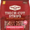 Soft & Chewy Treats * | True Acre Foods Thick Cut Strips With Real Bacon Dog Treats, 25-Oz Bag Sale