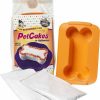 Soft & Chewy Treats * | Petcakes Carob Flavor Microwavable Halloween Cake Mix Kit W/ Bone Shaped Dog Treat Pan, 6-Oz Bag Outlet