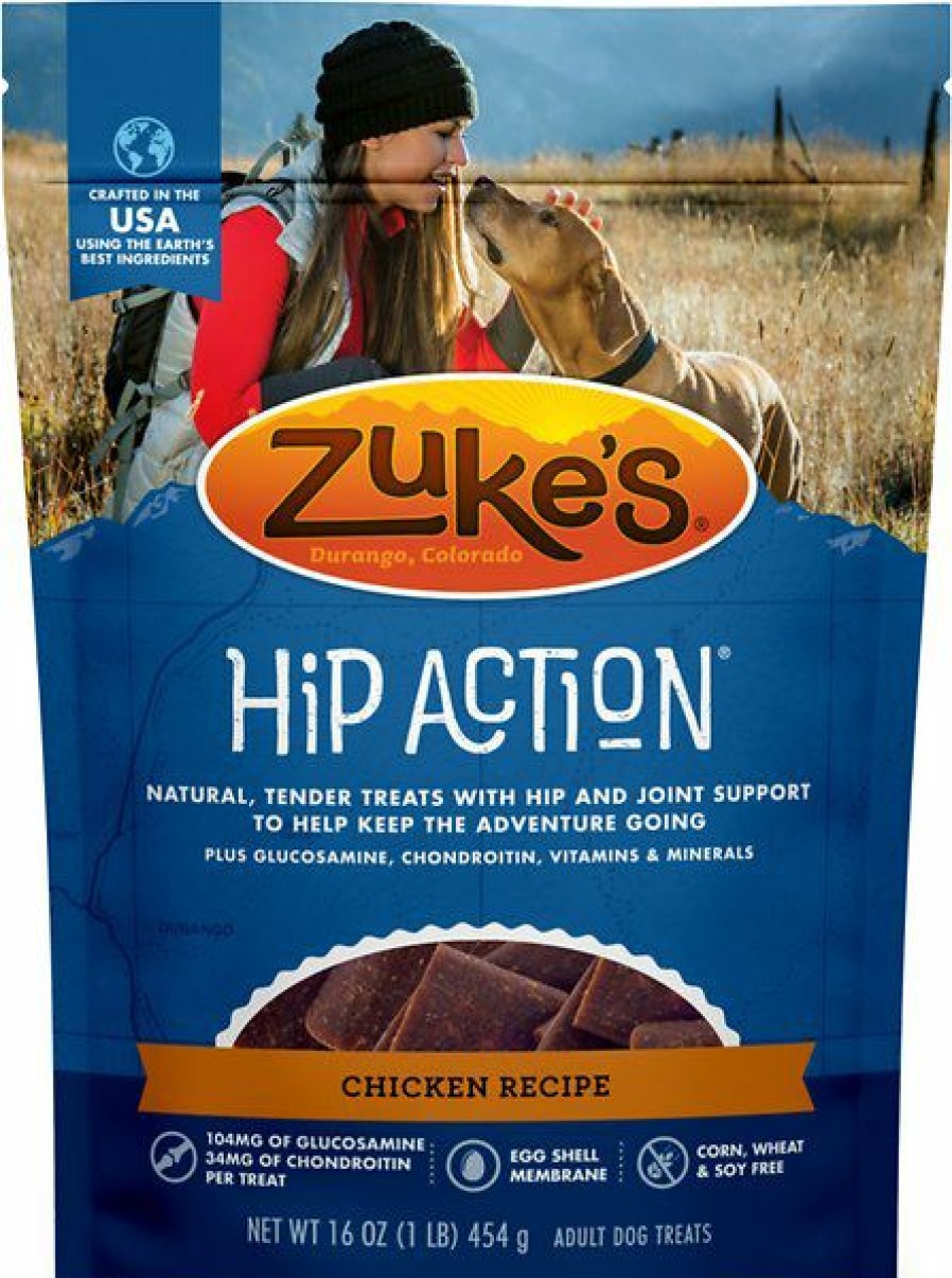 Soft & Chewy Treats * | Zuke'S Natural Hip & Joint Action Chicken Recipe Dog Treats Discount