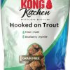 Soft & Chewy Treats * | Kong Kitchen Hooked On Trout Grain-Free Cod Chewy Dog Treats, 5-Oz Box Online