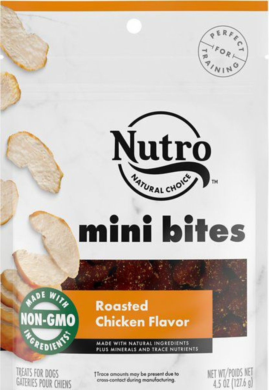 Soft & Chewy Treats * | Nutro Mini Bites Roasted Chicken Flavor Dog Treats Sale