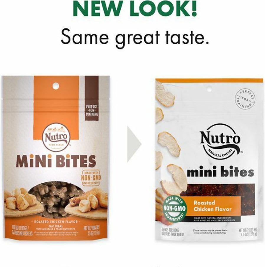 Soft & Chewy Treats * | Nutro Mini Bites Roasted Chicken Flavor Dog Treats Sale