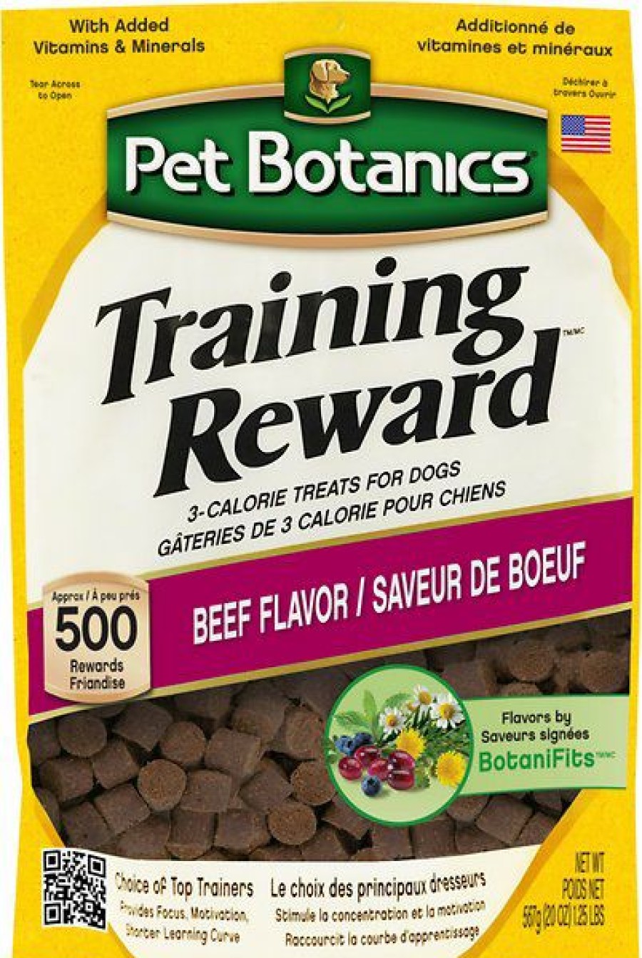 Soft & Chewy Treats * | Pet Botanics Training Reward Beef Flavor Dog Treats, 20-Oz Bag Online