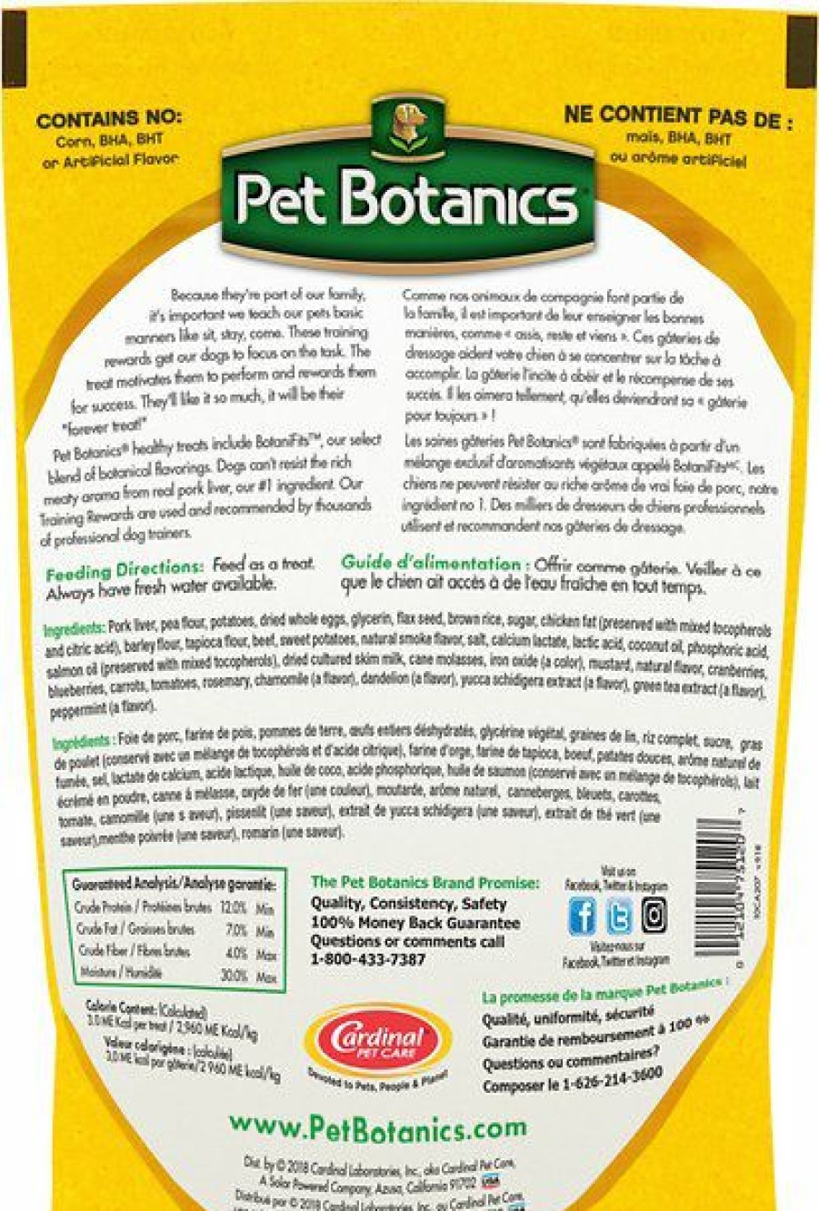 Soft & Chewy Treats * | Pet Botanics Training Reward Beef Flavor Dog Treats, 20-Oz Bag Online