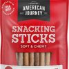 Soft & Chewy Treats * | American Journey Beef Recipe Grain-Free Soft & Chewy Snacking Sticks Dog Treats, 6-Oz Bag Outlet