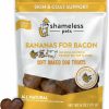 Soft & Chewy Treats * | Shameless Pets Soft Baked Bananas For Bacon Flavor Grain-Free Dog Treats, 6-Oz Bag Sale