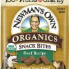 Soft & Chewy Treats * | Newman'S Own Organics Snack Bites Beef Recipe Grain-Free Dog Treats Clearance