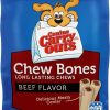 Soft & Chewy Treats * | Canine Carry Outs Chew Bones Beef Flavor Dog Treats, Small Online