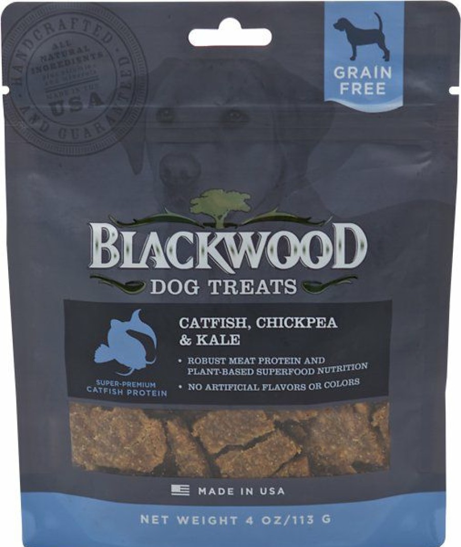 Soft & Chewy Treats * | Blackwood Catfish, Chickpea & Kale Grain-Free Dog Treats, 4-Oz Bag Outlet