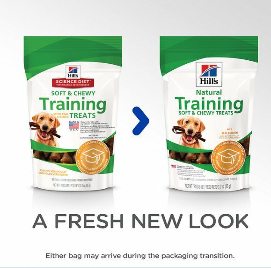 Soft & Chewy Treats * | Hill'S Natural With Real Chicken Soft & Chewy Training Dog Treats Outlet