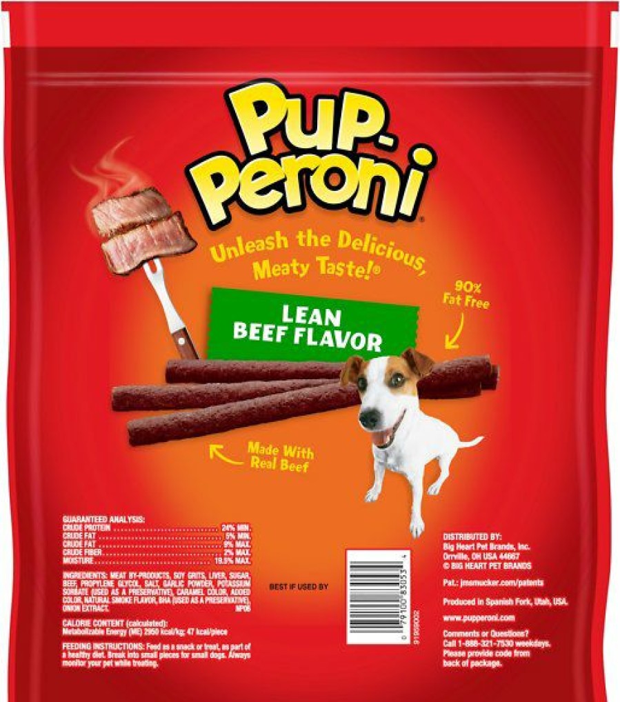 Soft & Chewy Treats * | Pup-Peroni Lean Beef Flavor Dog Treats Outlet