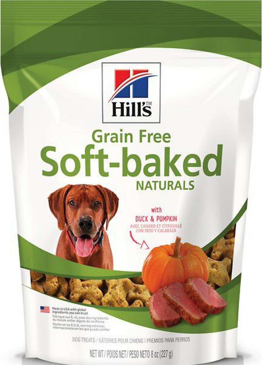 Soft & Chewy Treats * | Hill'S Grain-Free Soft-Baked Naturals With Duck & Pumpkin Dog Treats, 8-Oz Bag Clearance