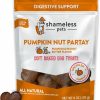 Soft & Chewy Treats * | Shameless Pets Soft Baked Pumpkin Nut Partay Flavor Grain-Free Dog Treats, 6-Oz Bag Online