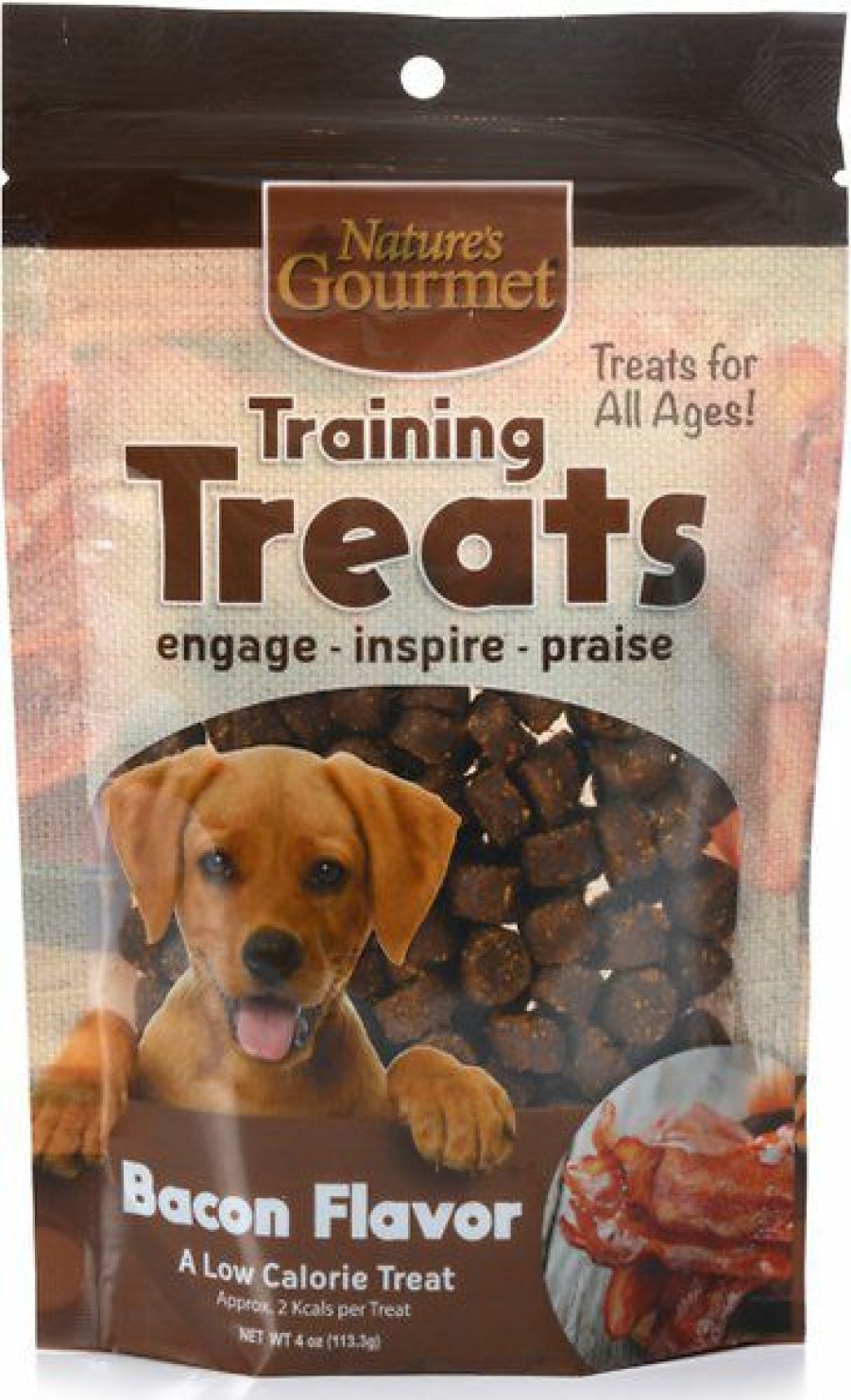 Soft & Chewy Treats * | Nature'S Gourmet Bacon Flavor Dog Training Treats, 4-Oz Bag Sale