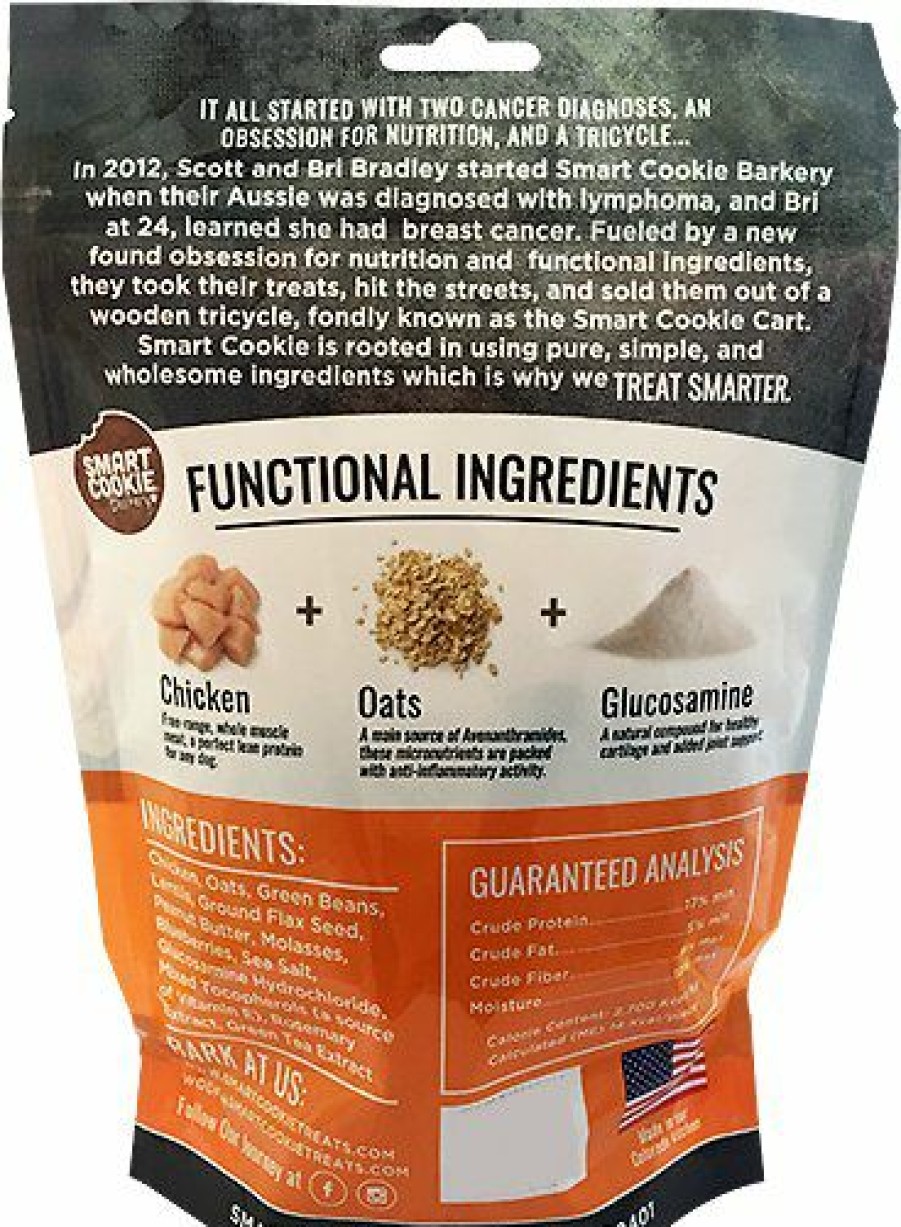 Soft & Chewy Treats * | Smart Cookie Barkery Hip & Joint Chicken Dog Treats, 8-Oz Bag Discount